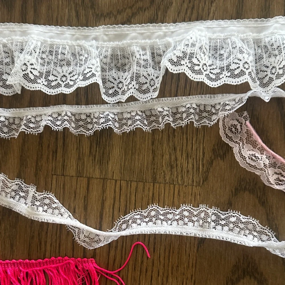 Bundle of Lace and Trim Great for Crafting